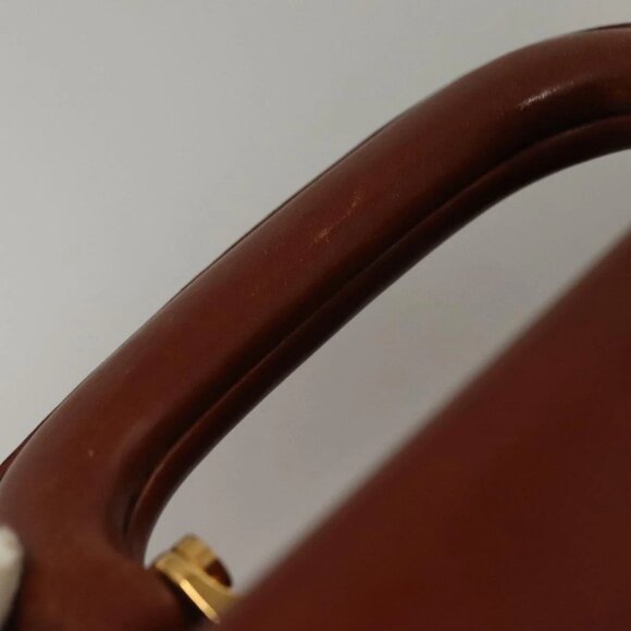 LOEWE Trunk Leather Brown Auth - Picture 8 of 16
